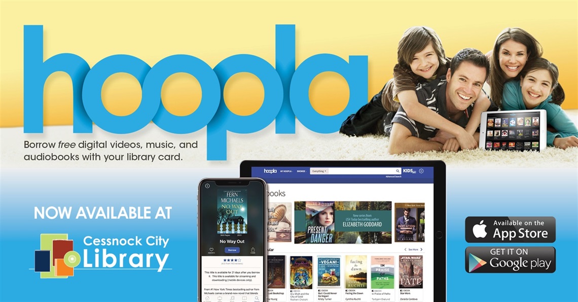 FREE film streaming with Hoopla Digital via Cessnock City Libraries