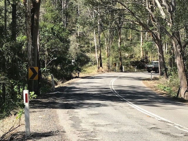 Sandy Creek Road, Quorrobolong before works