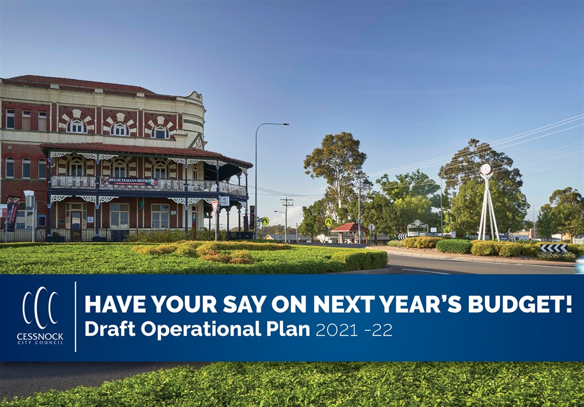 Tile asking people to have their say on the 2021 to 2022 draft budget