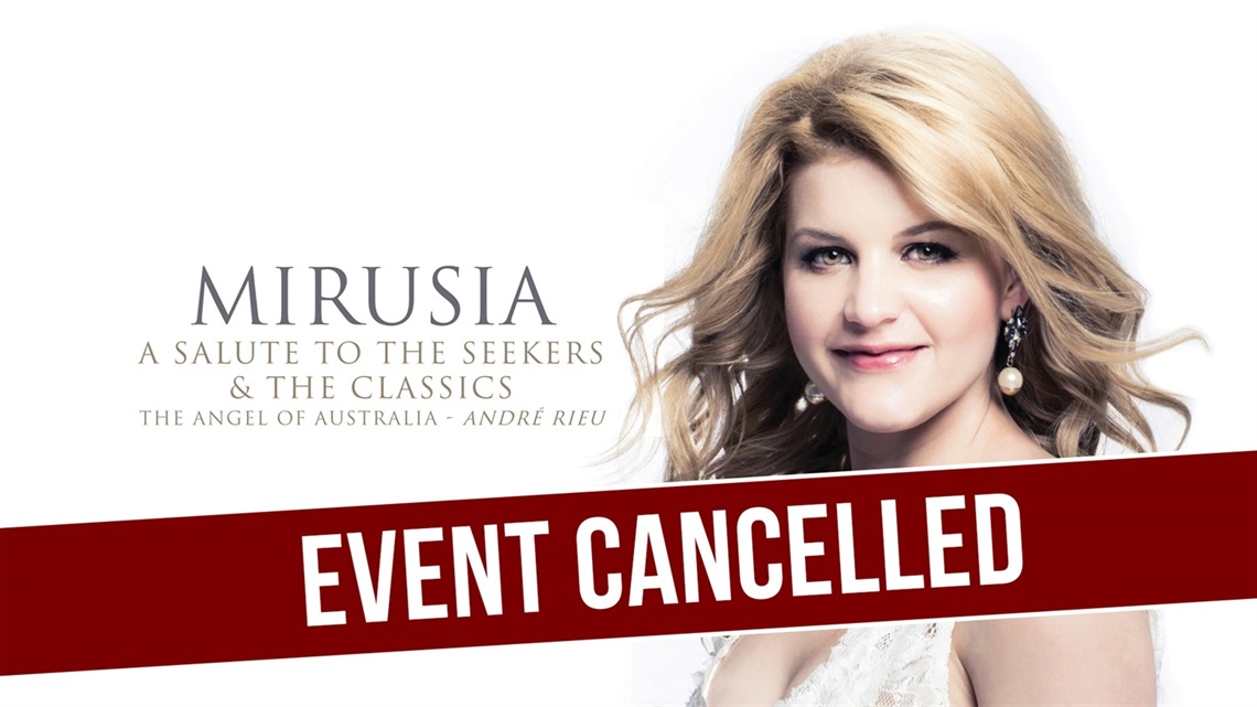 Poster for the cancelled Mirusia show