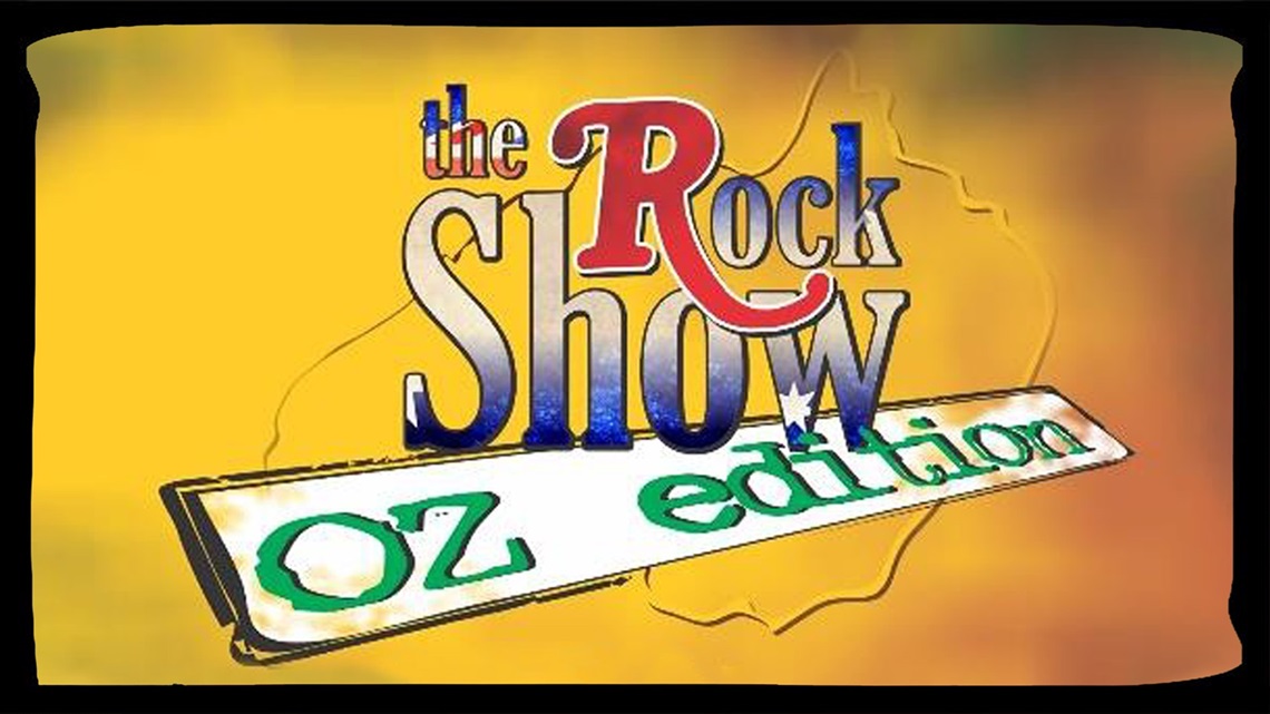 Promotional poster for The Rock Show - Oz Edition