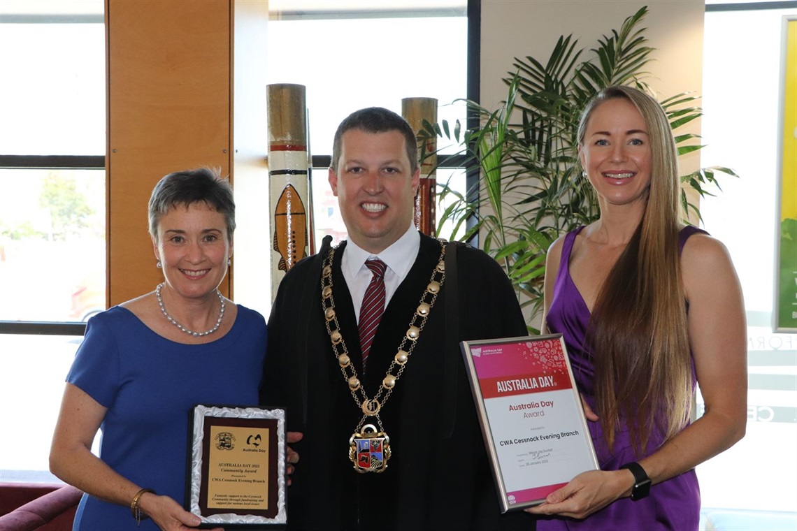 Mayor Suvaal and Australia Day Awards Recipients