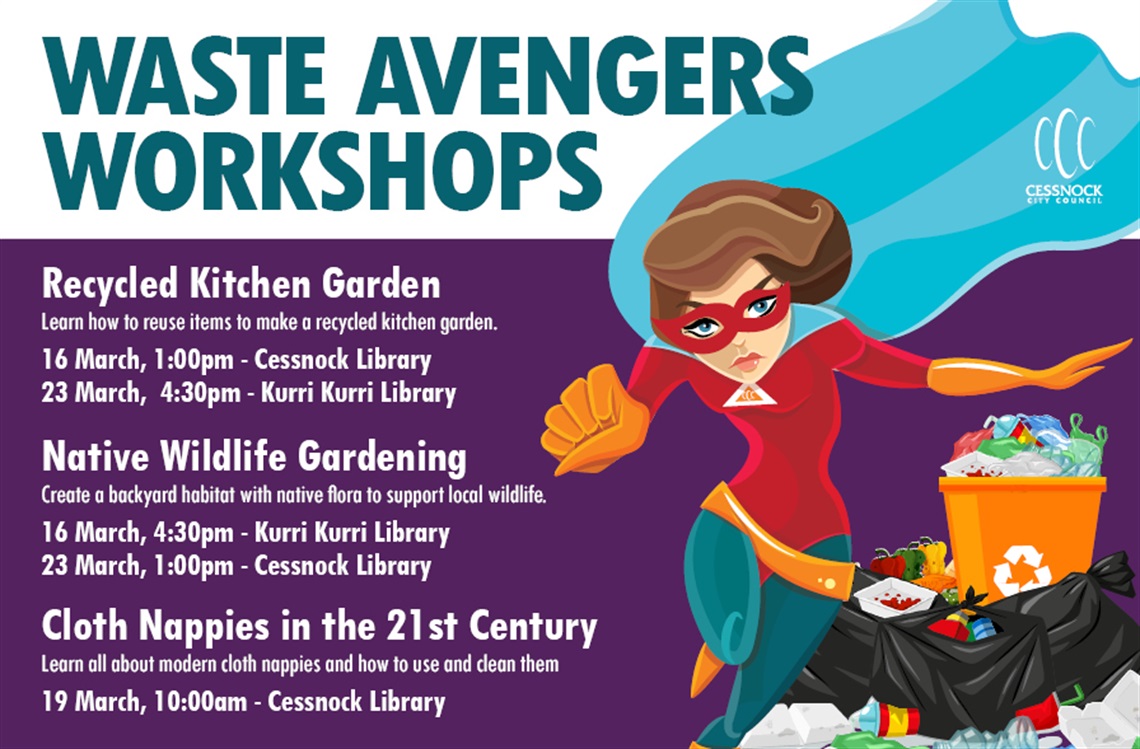 Waste Avengers March 2021 Workshops