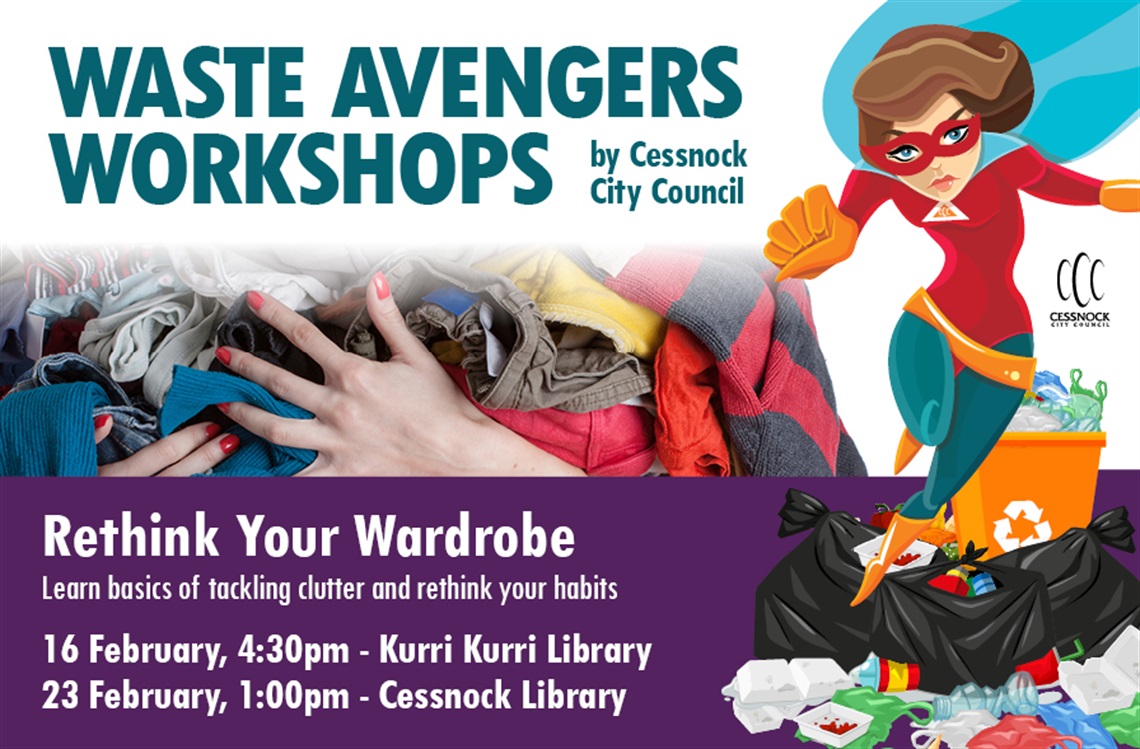 Waste Avengers 'Rethink Your Wardrobe' event
