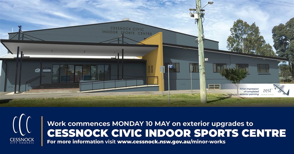 Cessnock Indoor Sports Centre exterior