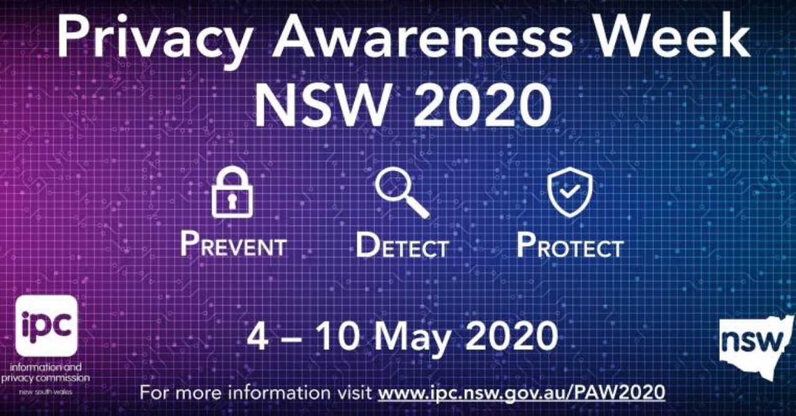 Privacy awareness promotional banner