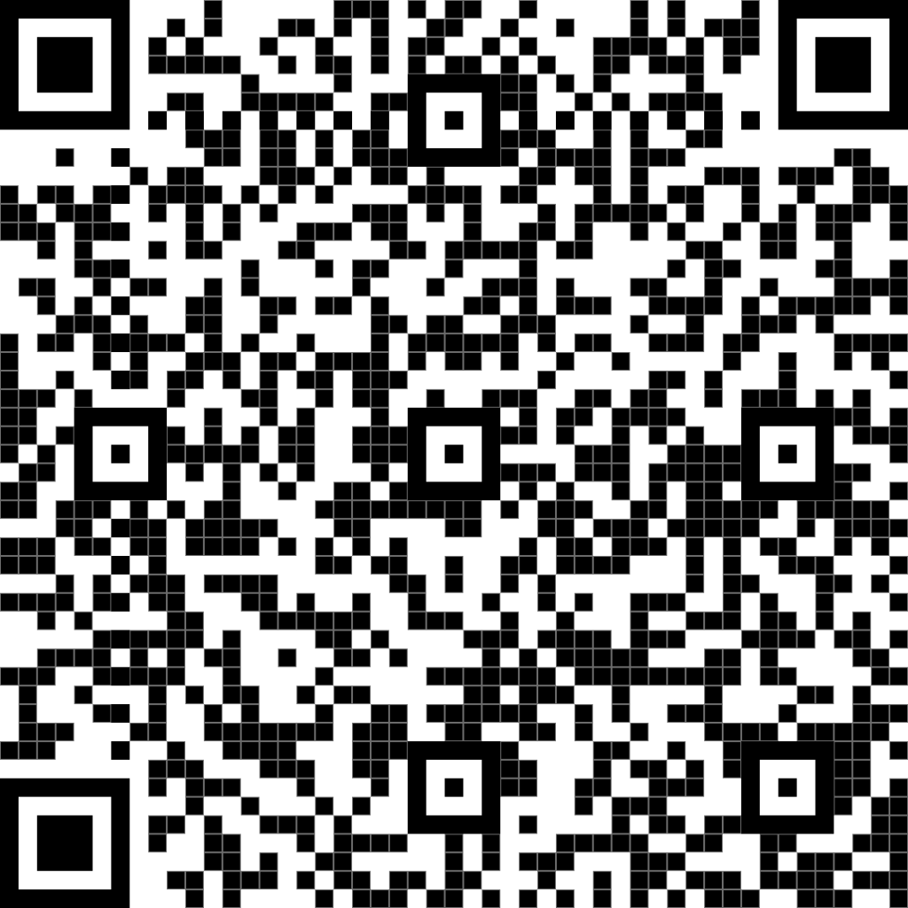 QR code for newsletter subscription