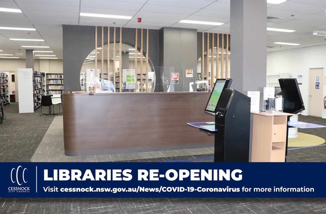 Library reopening 