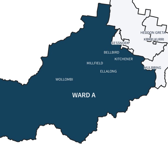 Map of Council Ward A boundary