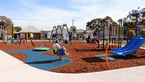 Brunner Park playground, East Branxton