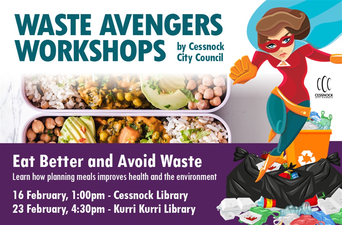 Waste Avengers 'Eat Better and Avoid Waste' event