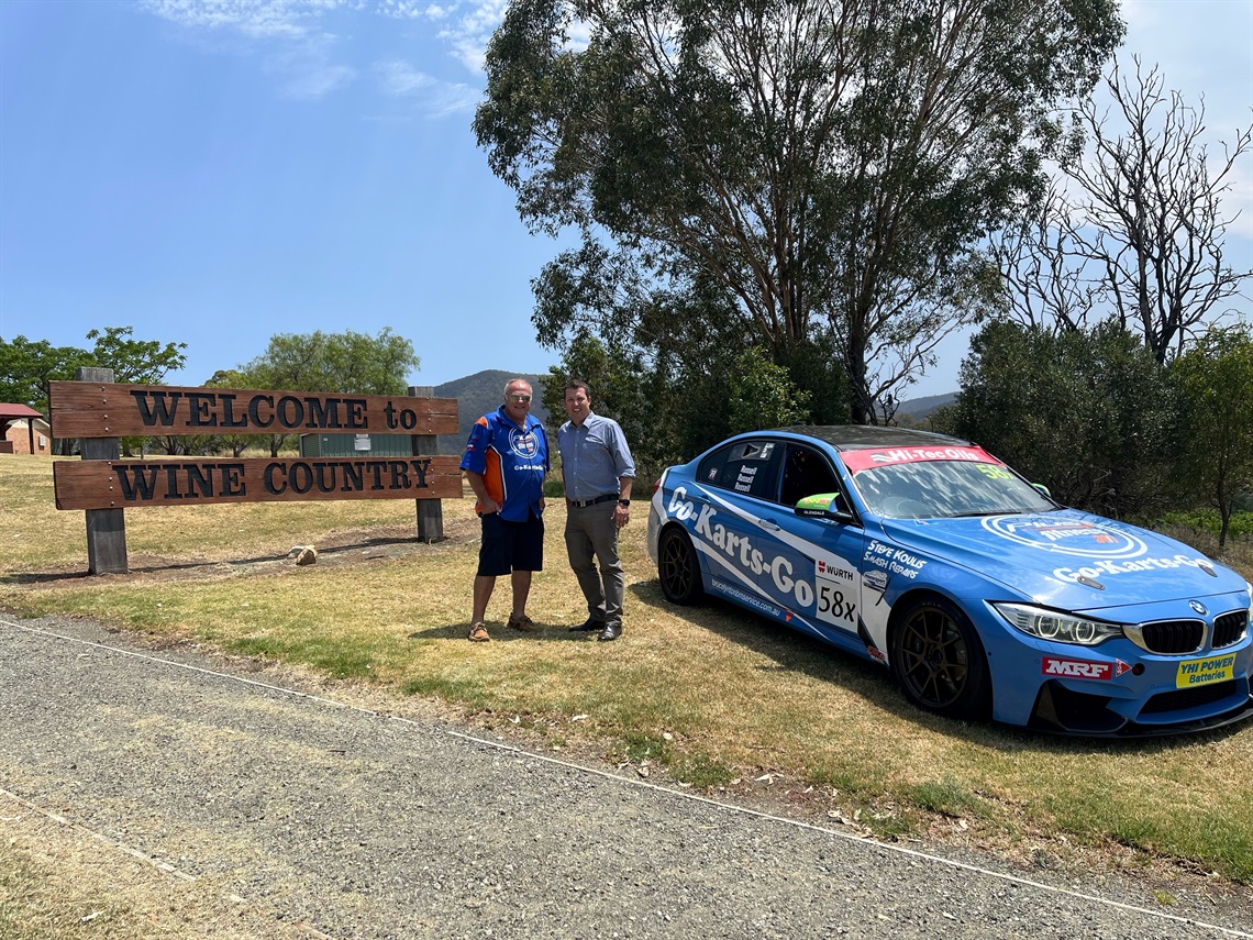 Mayor Jay Suvaal and Wayne Russell from Go Karts Go.jpg